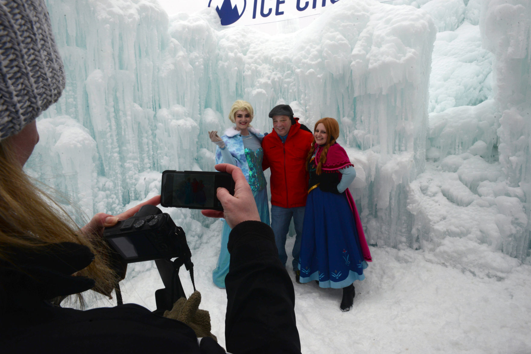 Ice castle princesses